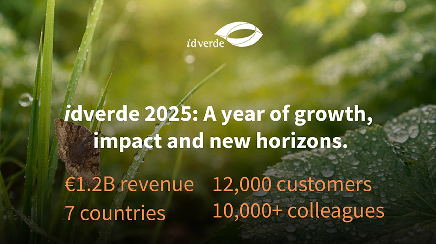 idverde teams and projects across Europe illustrating the Group’s strong 2025 performance and continued growth.